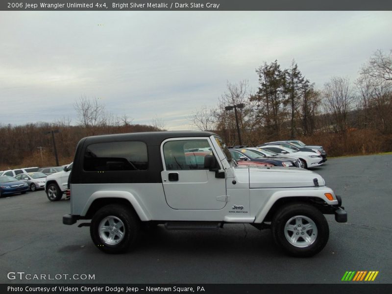 Bright Silver Metallic / Dark Slate Gray 2006 Jeep Wrangler Unlimited 4x4