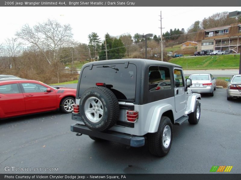 Bright Silver Metallic / Dark Slate Gray 2006 Jeep Wrangler Unlimited 4x4