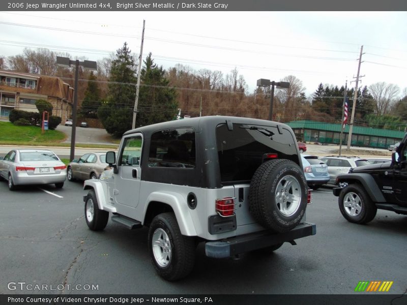 Bright Silver Metallic / Dark Slate Gray 2006 Jeep Wrangler Unlimited 4x4