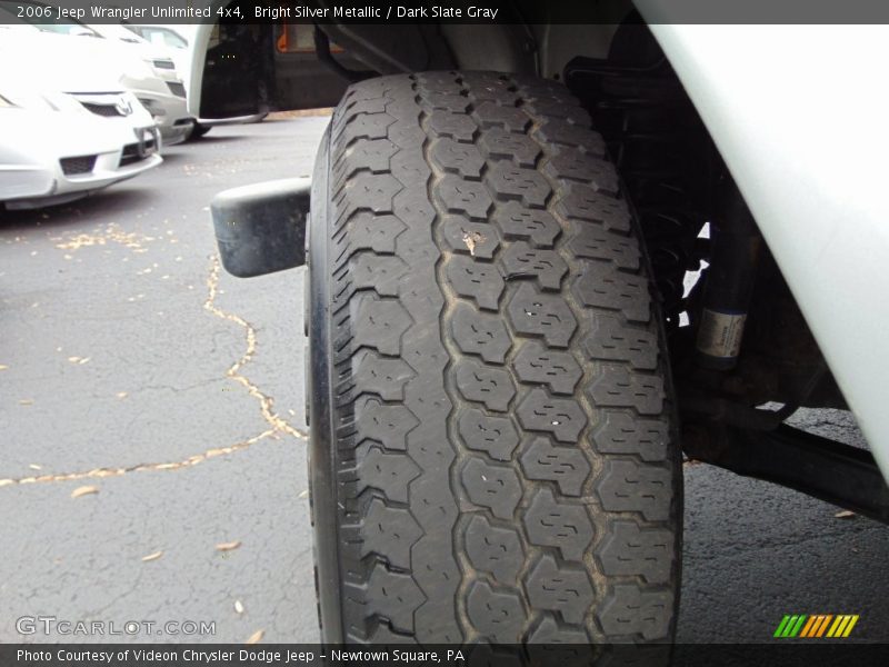 Bright Silver Metallic / Dark Slate Gray 2006 Jeep Wrangler Unlimited 4x4