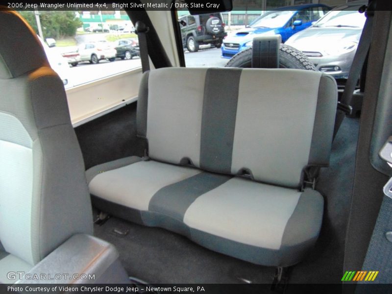 Bright Silver Metallic / Dark Slate Gray 2006 Jeep Wrangler Unlimited 4x4