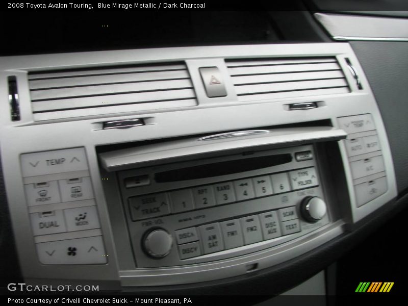 Blue Mirage Metallic / Dark Charcoal 2008 Toyota Avalon Touring