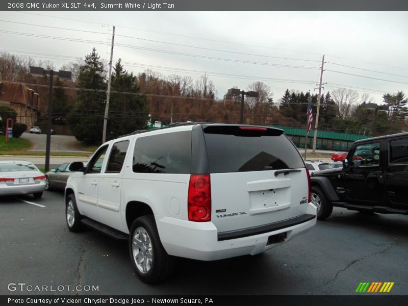 Summit White / Light Tan 2008 GMC Yukon XL SLT 4x4