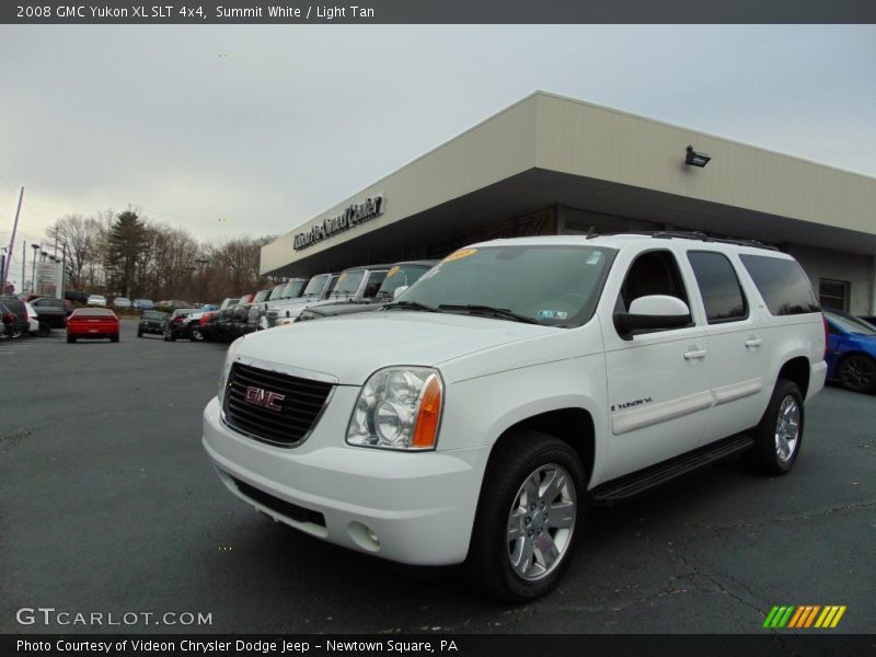 Summit White / Light Tan 2008 GMC Yukon XL SLT 4x4