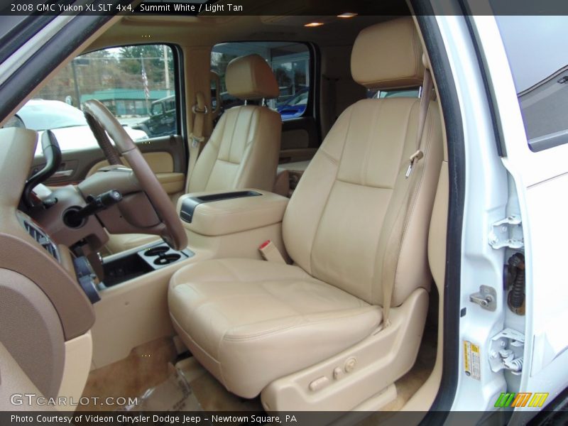 Summit White / Light Tan 2008 GMC Yukon XL SLT 4x4