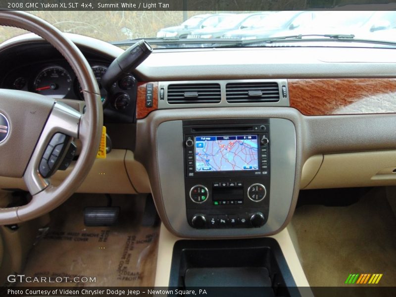 Summit White / Light Tan 2008 GMC Yukon XL SLT 4x4