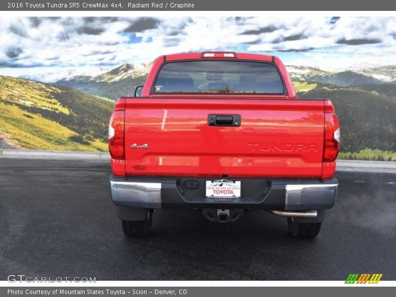 Radiant Red / Graphite 2016 Toyota Tundra SR5 CrewMax 4x4