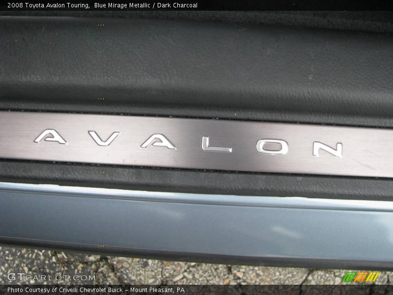 Blue Mirage Metallic / Dark Charcoal 2008 Toyota Avalon Touring