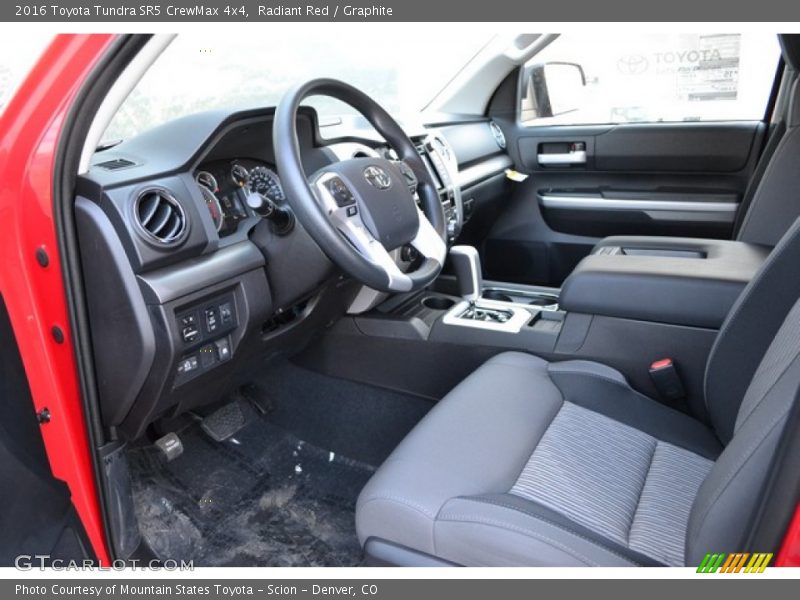 Radiant Red / Graphite 2016 Toyota Tundra SR5 CrewMax 4x4