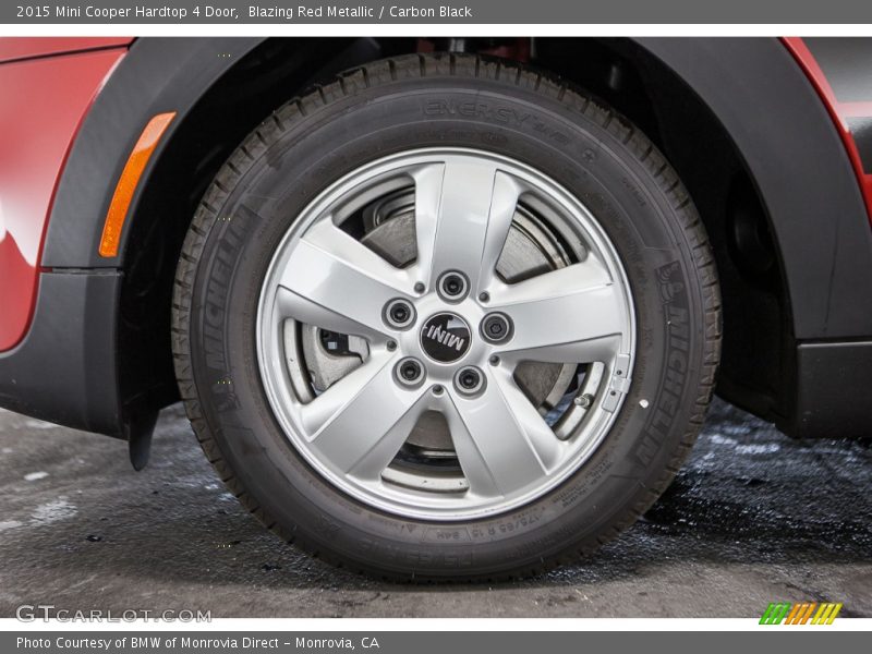 Blazing Red Metallic / Carbon Black 2015 Mini Cooper Hardtop 4 Door