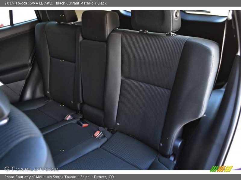 Black Currant Metallic / Black 2016 Toyota RAV4 LE AWD