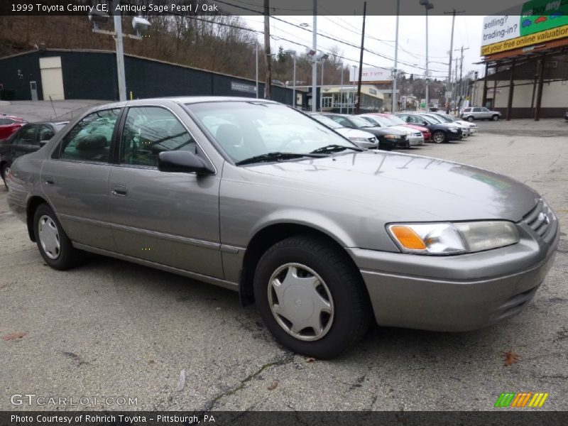 Antique Sage Pearl / Oak 1999 Toyota Camry CE