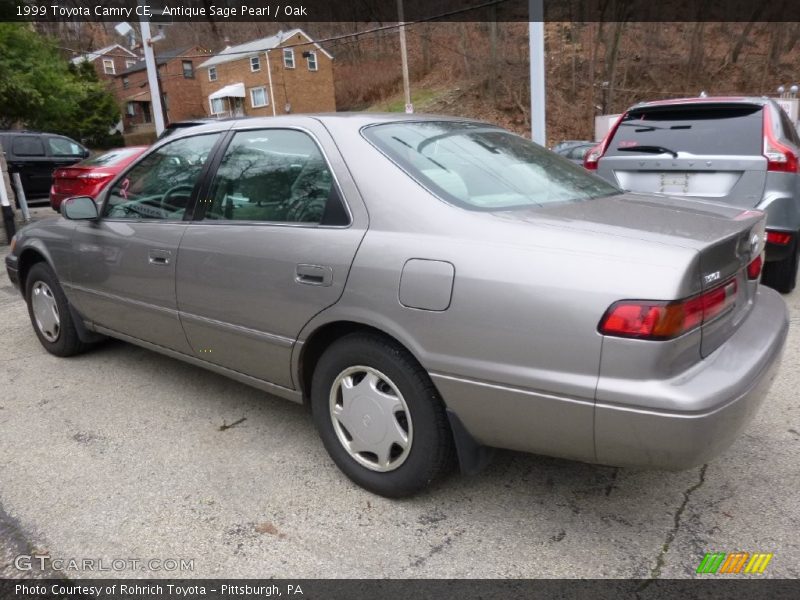 Antique Sage Pearl / Oak 1999 Toyota Camry CE