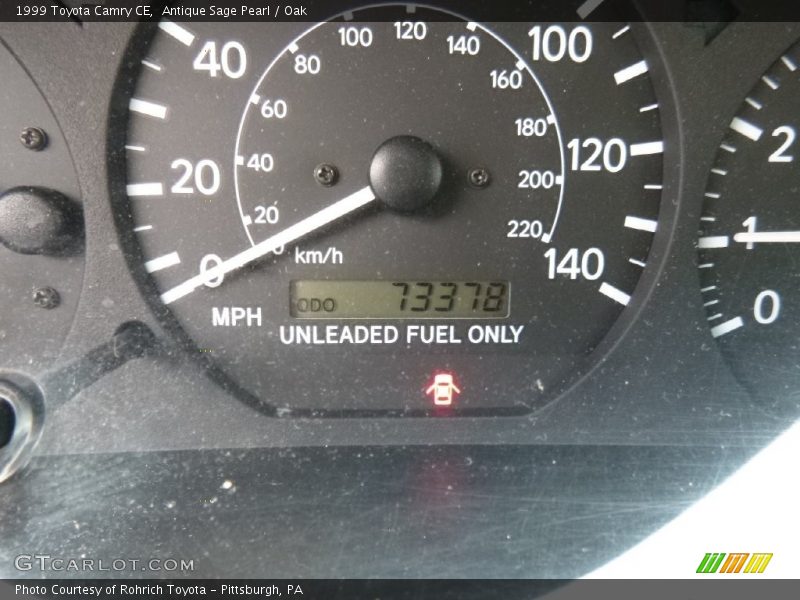 Antique Sage Pearl / Oak 1999 Toyota Camry CE