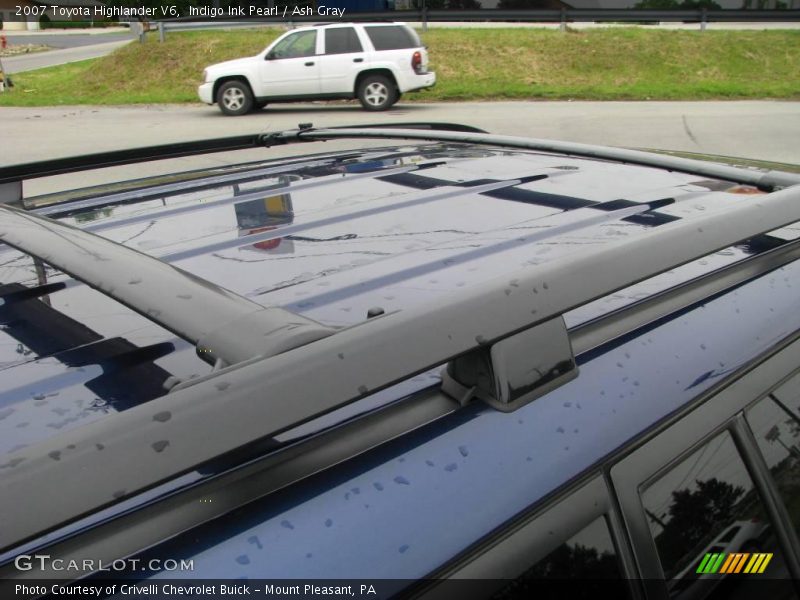 Indigo Ink Pearl / Ash Gray 2007 Toyota Highlander V6