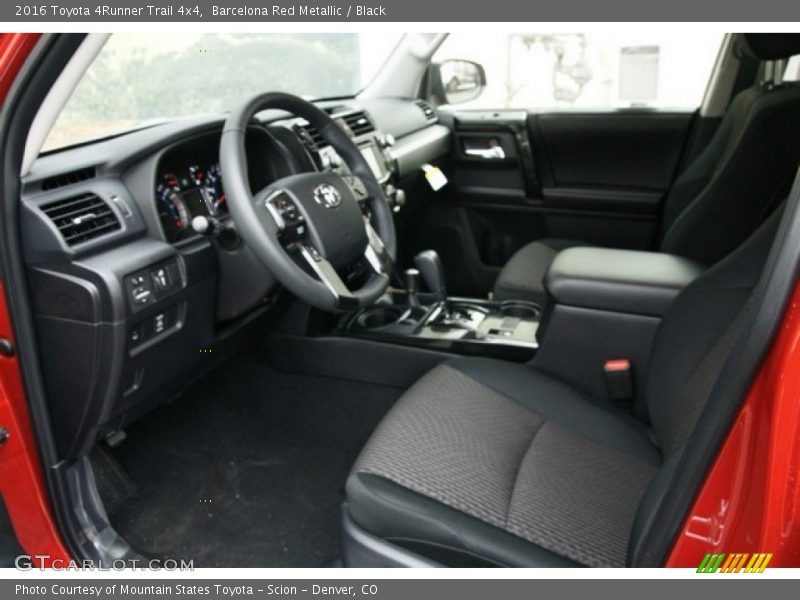 Barcelona Red Metallic / Black 2016 Toyota 4Runner Trail 4x4