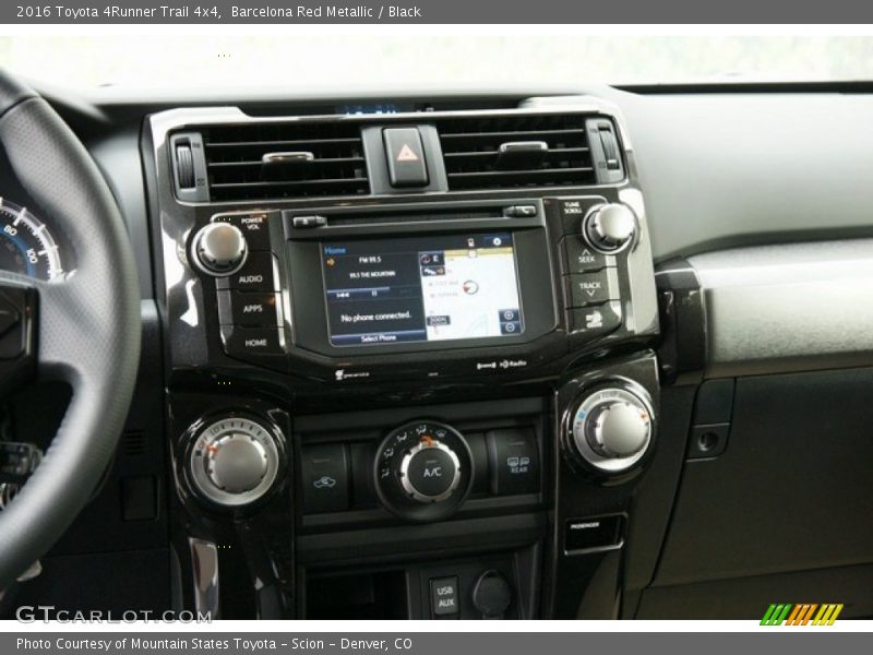 Barcelona Red Metallic / Black 2016 Toyota 4Runner Trail 4x4