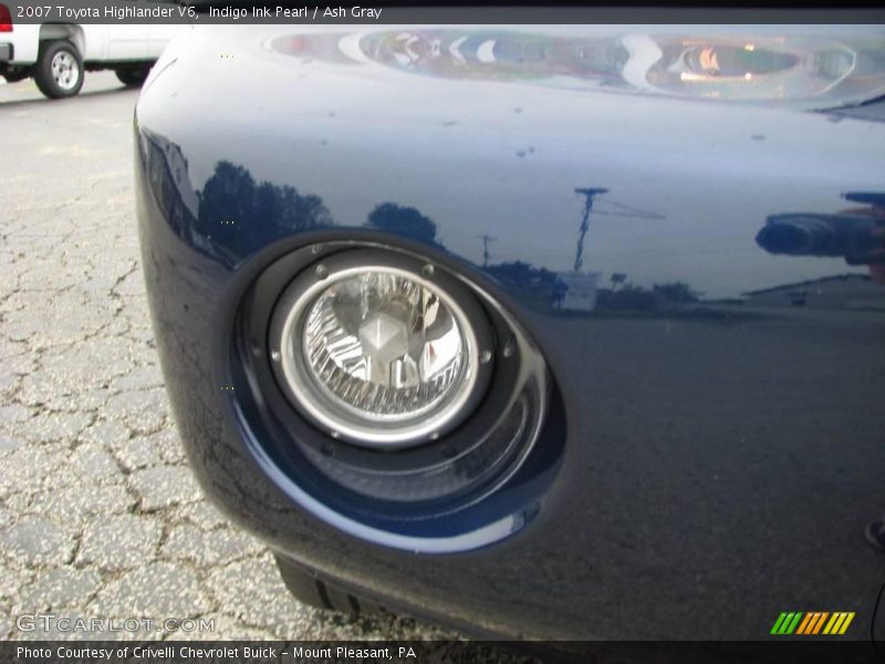 Indigo Ink Pearl / Ash Gray 2007 Toyota Highlander V6
