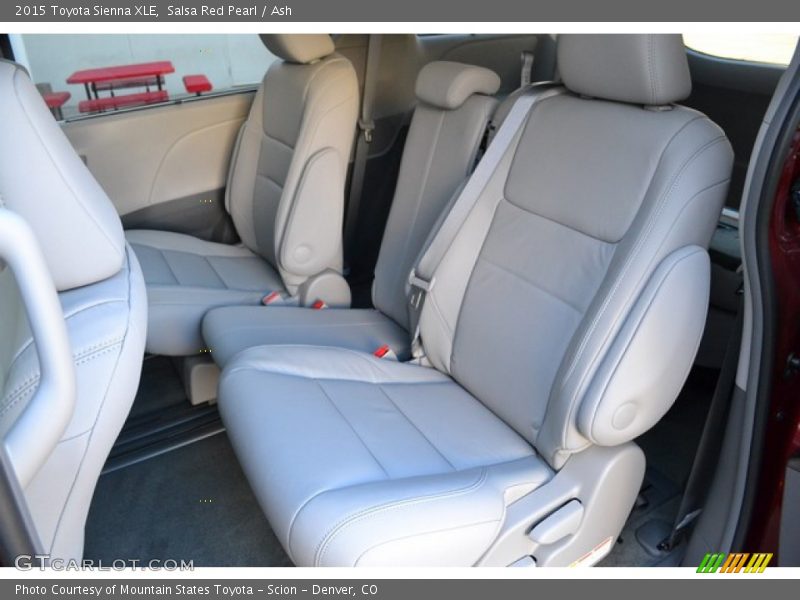 Salsa Red Pearl / Ash 2015 Toyota Sienna XLE