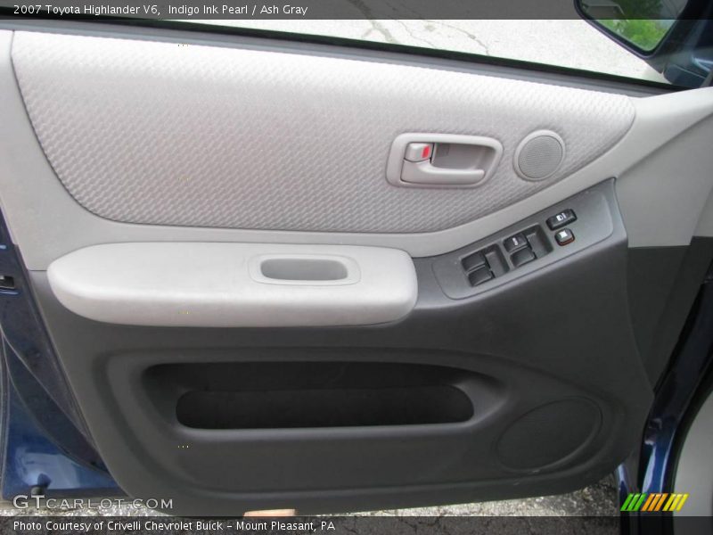 Indigo Ink Pearl / Ash Gray 2007 Toyota Highlander V6