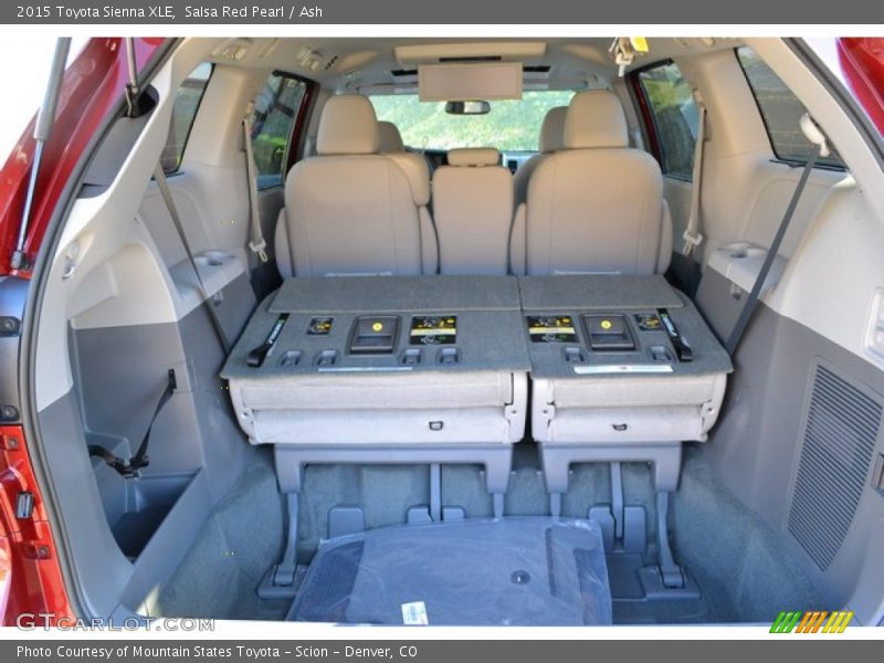 Salsa Red Pearl / Ash 2015 Toyota Sienna XLE