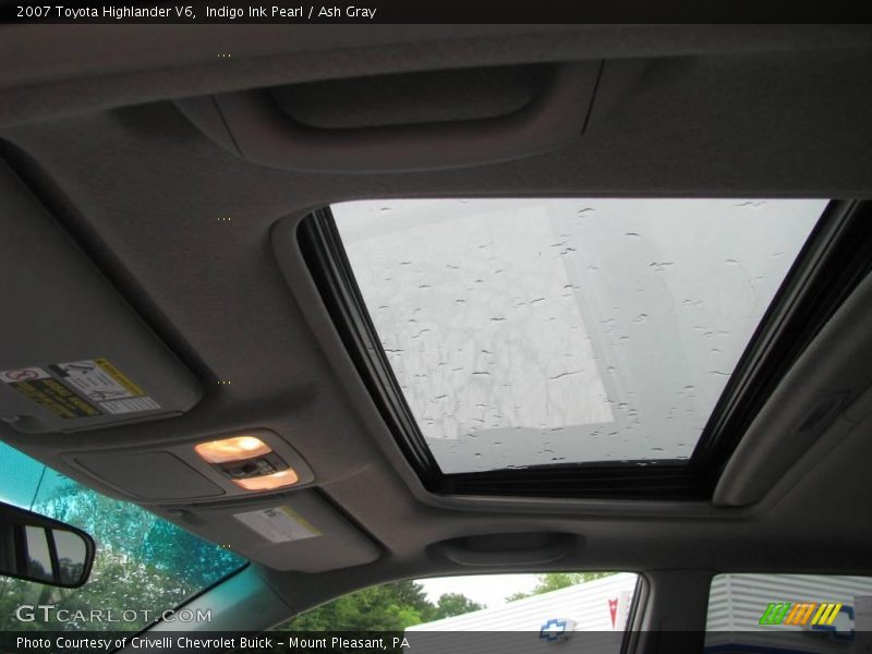 Indigo Ink Pearl / Ash Gray 2007 Toyota Highlander V6