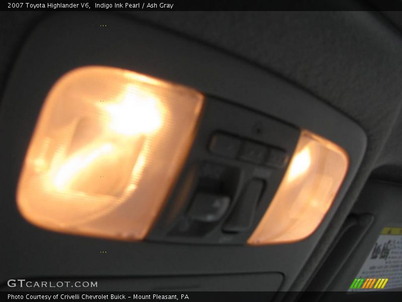 Indigo Ink Pearl / Ash Gray 2007 Toyota Highlander V6