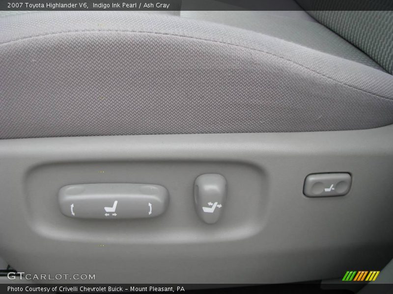 Indigo Ink Pearl / Ash Gray 2007 Toyota Highlander V6