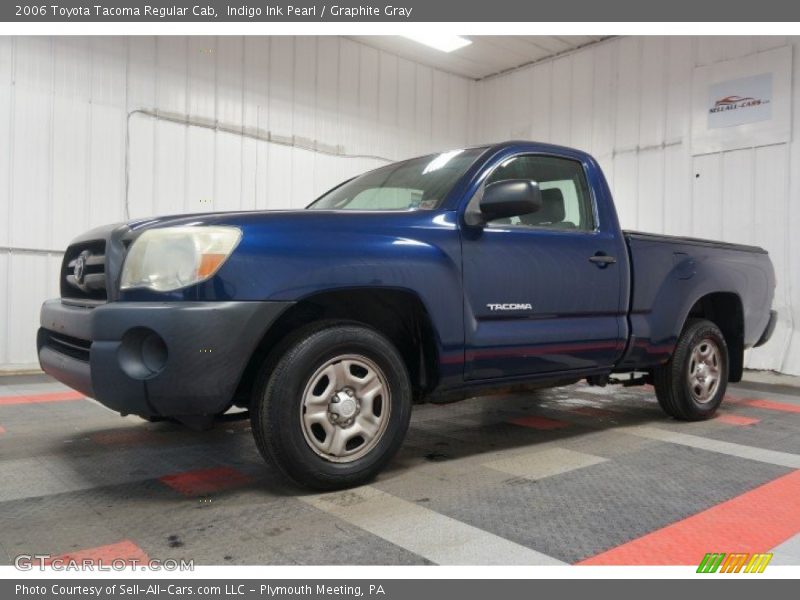 Indigo Ink Pearl / Graphite Gray 2006 Toyota Tacoma Regular Cab