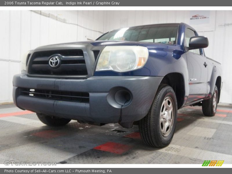 Indigo Ink Pearl / Graphite Gray 2006 Toyota Tacoma Regular Cab