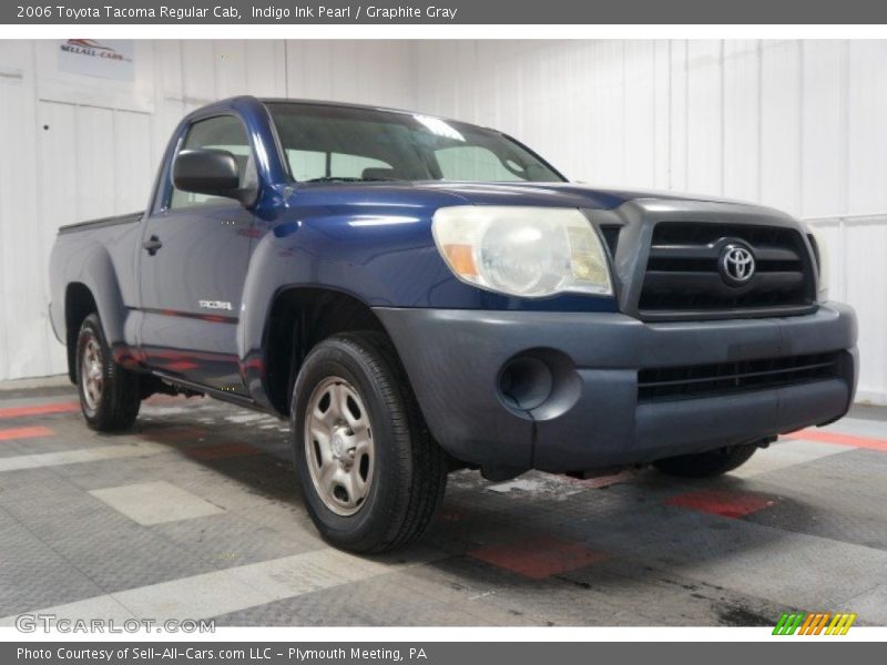 Indigo Ink Pearl / Graphite Gray 2006 Toyota Tacoma Regular Cab
