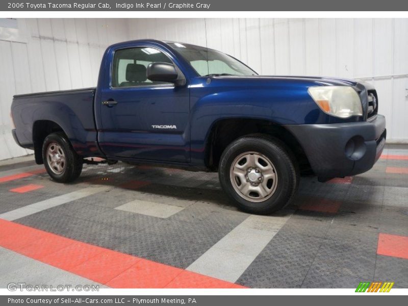 Indigo Ink Pearl / Graphite Gray 2006 Toyota Tacoma Regular Cab