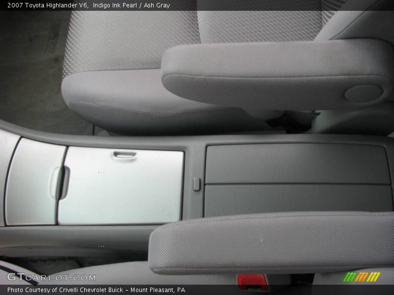 Indigo Ink Pearl / Ash Gray 2007 Toyota Highlander V6
