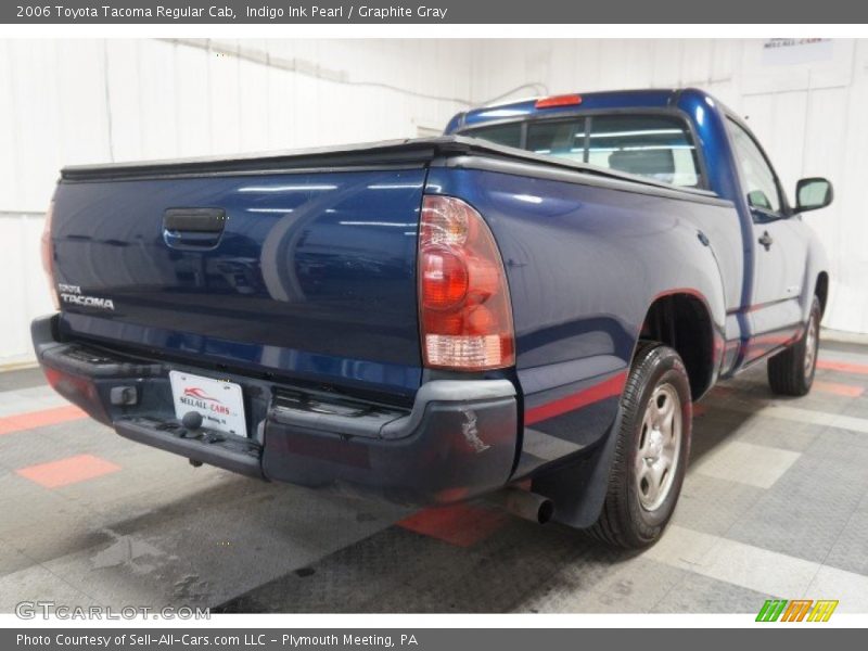 Indigo Ink Pearl / Graphite Gray 2006 Toyota Tacoma Regular Cab