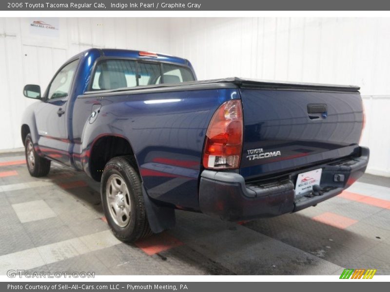 Indigo Ink Pearl / Graphite Gray 2006 Toyota Tacoma Regular Cab
