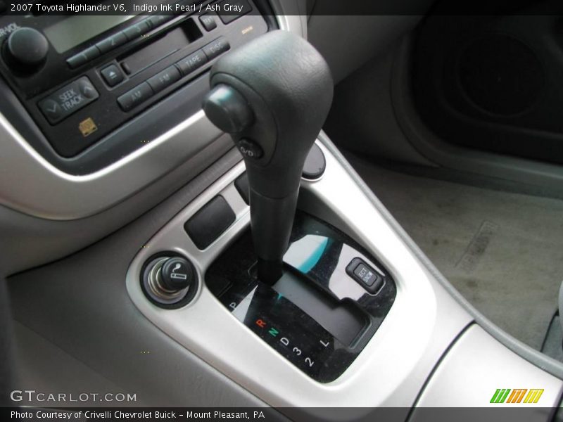 Indigo Ink Pearl / Ash Gray 2007 Toyota Highlander V6