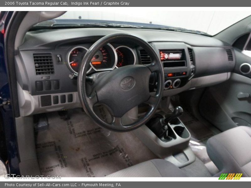 Indigo Ink Pearl / Graphite Gray 2006 Toyota Tacoma Regular Cab