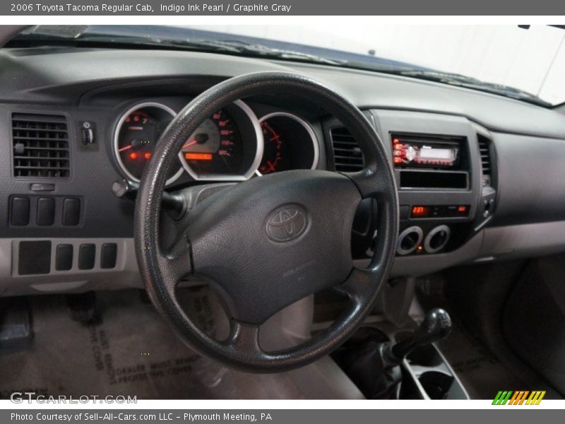 Indigo Ink Pearl / Graphite Gray 2006 Toyota Tacoma Regular Cab