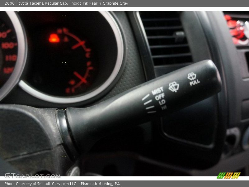 Indigo Ink Pearl / Graphite Gray 2006 Toyota Tacoma Regular Cab