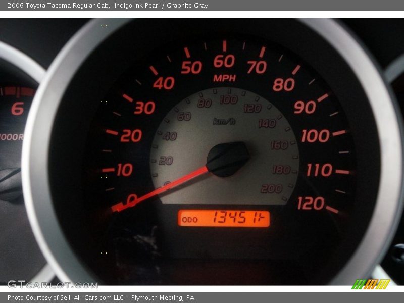 Indigo Ink Pearl / Graphite Gray 2006 Toyota Tacoma Regular Cab
