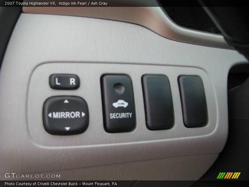 Indigo Ink Pearl / Ash Gray 2007 Toyota Highlander V6