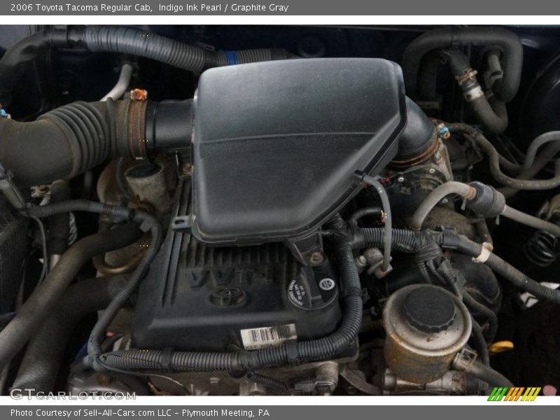 Indigo Ink Pearl / Graphite Gray 2006 Toyota Tacoma Regular Cab