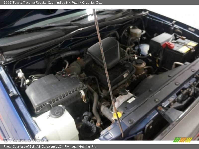 Indigo Ink Pearl / Graphite Gray 2006 Toyota Tacoma Regular Cab