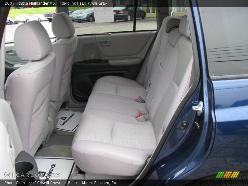 Indigo Ink Pearl / Ash Gray 2007 Toyota Highlander V6