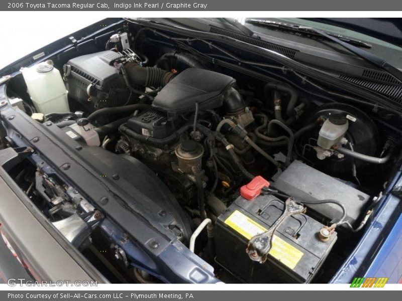 Indigo Ink Pearl / Graphite Gray 2006 Toyota Tacoma Regular Cab
