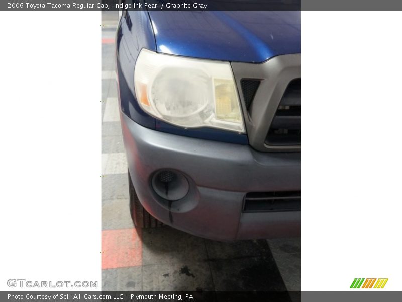 Indigo Ink Pearl / Graphite Gray 2006 Toyota Tacoma Regular Cab