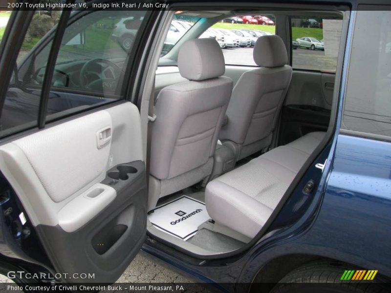 Indigo Ink Pearl / Ash Gray 2007 Toyota Highlander V6