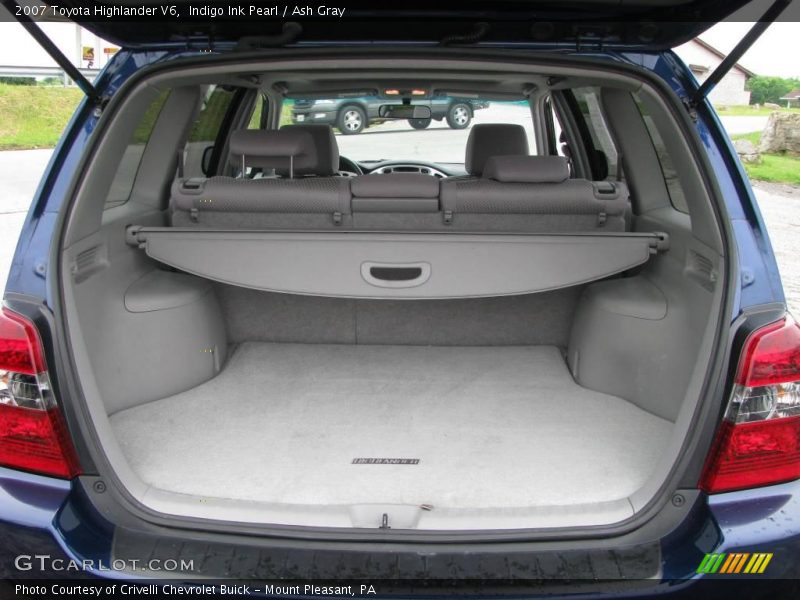 Indigo Ink Pearl / Ash Gray 2007 Toyota Highlander V6