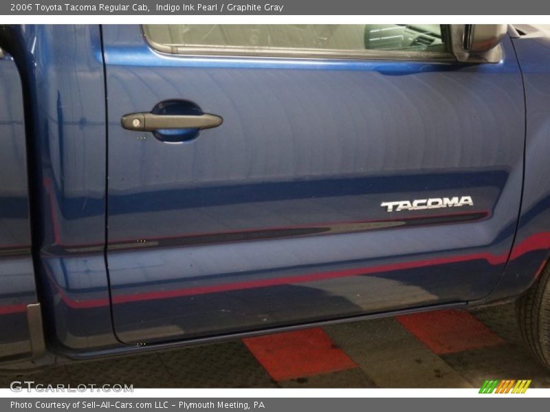 Indigo Ink Pearl / Graphite Gray 2006 Toyota Tacoma Regular Cab
