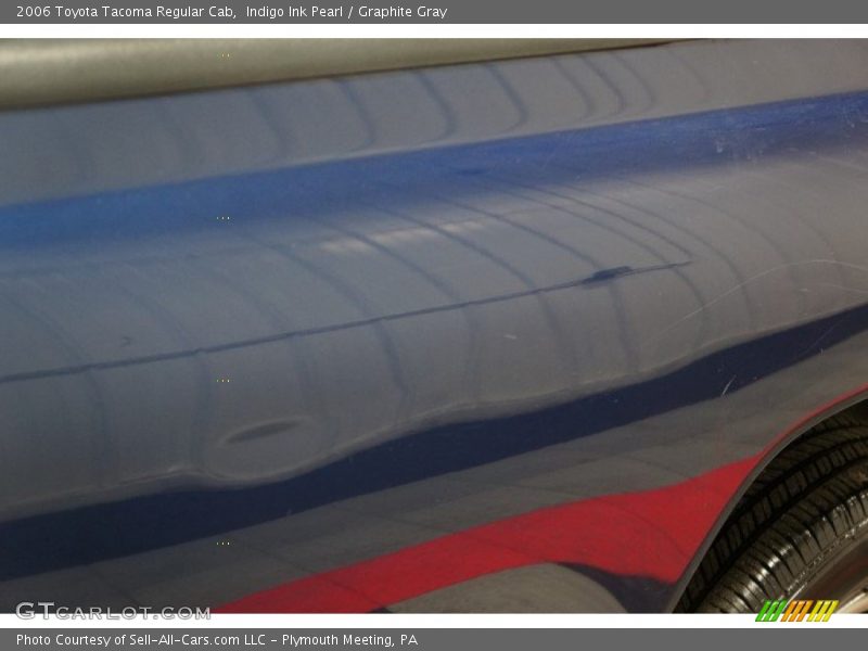 Indigo Ink Pearl / Graphite Gray 2006 Toyota Tacoma Regular Cab